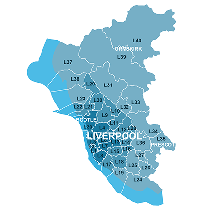 Liverpool Map (House Sale Data)